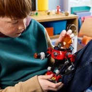 77005 LEGO® Sonic the Hedgehog™ Knuckles prieš Dr. Eggman robotą Egg Crusher