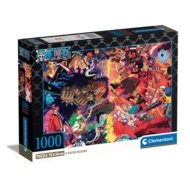 CLEMENTONI dėlionė One Piece, 1000 det., 39922
