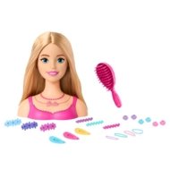 BARBIE Styling Head šviesių plaukų stilizavimo galva, HMD88