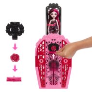 MONSTER HIGH Skulltimates siurprizų rinkinys Drakulaura, vidurnakčio sodo serija, HYT72