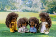 SYLVANIAN FAMILIES ežiukų šeimynėlė, 3122SYL/4018