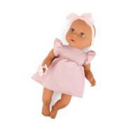 LULLABABY lėlė kūdikis su rožine suknele, LBY7302Z