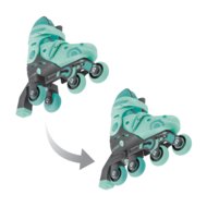 GLOBBER riedučiai Learning Skates 2 in 1, dydis 26-29, mėtiniai, 780-206