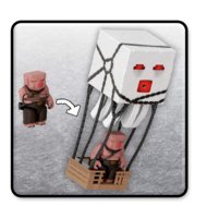 MINECRAFT filmo The Big One figūrėlė, JFB69