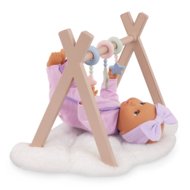 LULLABABY lėlių žaidimų kilimėlis su kabinamais žaislais, LBY7639Z