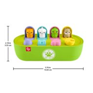 FISHER-PRICE iššokančių gyvūnėlių žaidimas, JDL66