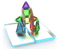 PICASSO TILES Magnetinis konstruktorius Construction set with Pencil box 26 det., PN11