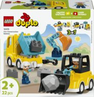 10475 LEGO® DUPLO® Town „3 in 1“ statybinės transporto priemonės