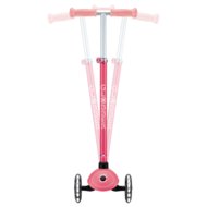 GLOBBER paspirtukas Primo Plus Glow Lights, koralinis rožinis, 443-110