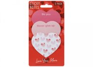 LOVE YOU MORE lipnūs lapeliai širdelės, 737147