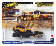 HOT WHEELS automodeliukas Vilkikas su automobiliu asort., FLF56