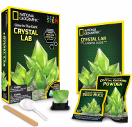 NATIONAL GEOGRAPHIC rinkinys Carded Crystal Grow Glow in the Dark, NGCRYSTALGIDCRD