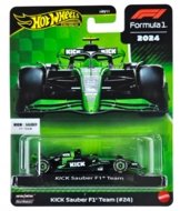HOT WHEELS PREMIUM 1:64 lenktyninis Kick Sauber 24 automodeliukas, JBM23