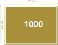 CLEMENTONI dėlionė Three Labs, 1000 det., 39946