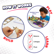 SMARTIVITY konstruktorius - žaidimas Joystick Arcade Maze, SMRT1241