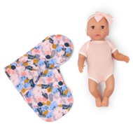 LULLABABY lėlė kūdikis ir vystykle, LBY7304Z