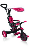 GLOBBER triratukas Explorer Trike Foldable 4 In 1, raudonas spalvos, 732-102