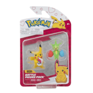 POKEMON Pikachu ir Roselia veiksmo figūrėlės, 2 vnt, PKW2487