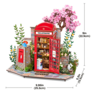 ROLIFE medinis konstruktorius Žiedų Knygų Kioskas, TGS05