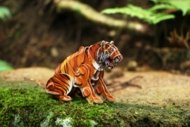MAKEBUG 3D popierinė delionė Siberian tiger, MB-D-0020