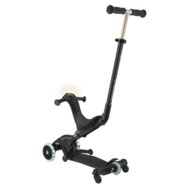 GLOBBER paspirtukas Go Up Deluxe Lights 360°,  juodas, 699-320