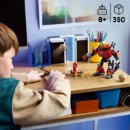 77005 LEGO® Sonic the Hedgehog™ Knuckles prieš Dr. Eggman robotą Egg Crusher