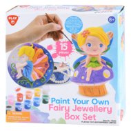 PLAYGO Paint Your Own fėjos ir papuošalų dėžutės rinkinys, 78393