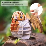 MAKEBUG 3D popierinė delionė robin, MB-D-0025