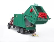BRUDER 1:16 šiukšliavežis MACK, 02812