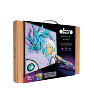 OKTO MANGA 3D Kūrybinis rinkinys Air 30x40 cm, 20040