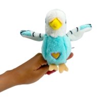 HAPPY YAPPERS interaktyvus pliušinis žaislas Mėlyna Banguota Papūgėlė, 9404