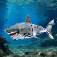 MAKEBUG 3D popierinė delionė Great White Shark, MB-B-0010