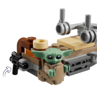 75436 LEGO® Star Wars™ Mandaloriečio ir Grogu greitaeigis motociklas