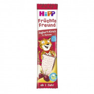 HiPP ekologiškas bananų ir vyšnių sulčių batonėlis su jogurtu 12m+ 23g 31363