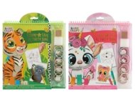 MOXY kūrybinis rinkinys Stamp and Tape Activity Book, asort., 100099