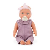 LULLABABY lėlė kūdikis su alyvinės spalvos megztiniu, LBY7295Z