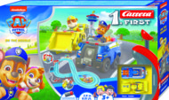 CARRERA PAW PATROL lenkynių rinkinys su 2 automobiliais, 2,4m, 20063057