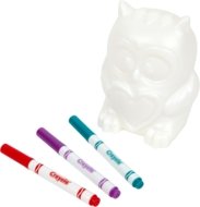 CRAYOLA šviečianti dažoma lempa Light-Ups Pelėda, 74-7850
