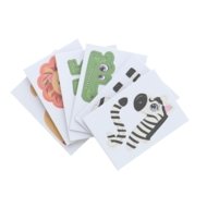 MOXY kūrybinis rinkinys Accordion Paper Animals, asort., 100107