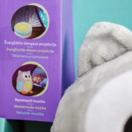 MILLI minkštas muzikinis projektorius pelėda