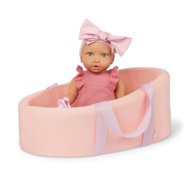 LULLABABY lėlė kūdikis minkštoje lovelėje, LBY7713Z