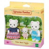 SYLVANIAN FAMILIES Poliarinių lokių šeimynėlė, 3 vnt., 5396SYL