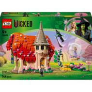 75690 LEGO® Wicked Glinda ir Elphaba apsilankymas Munchkinland