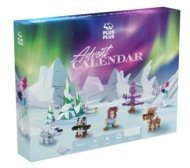 PLUS PLUS advento kalendorius SANTA'S NORTHERN LIGHTS ADVENTURE, 4337