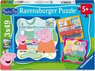 RAVENSBURGER PUZZLE dėlionė Peppa Pig, 3x49 det., 12004288 4