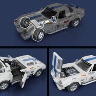 HOT WHEELS konstruktorius – Corvette Grand Sport, JGR31