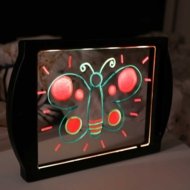 MARVINS MAGIC kūrybinis rinkinys Glow Art, juodas, MMG009/B