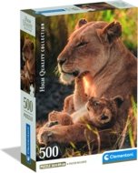 CLEMENTONI dėlionė Feline Love Compact, 500 det., 35620