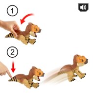 JURASSIC WORLD kovojantis dinozauras, JGC01