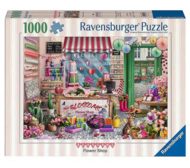 RAVENSBURGER PUZZLE dėlionė Žydinti gėlių parduotuvė, 1000 det., 12001727 1